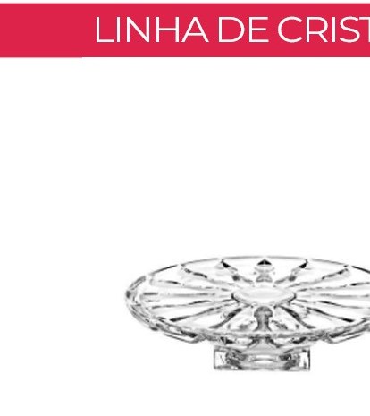 Centro de Mesa Cristal Bruxelas 33 — Vintage & Cool locação