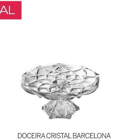 Doceira Cristal Barcelona — Vintage & Cool locação