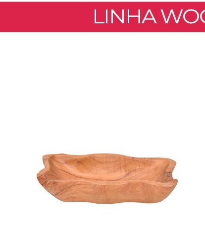 Bowl Teka Retangular Orgânico — Vintage & Cool locação