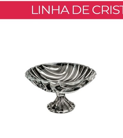 Centro de Mesa Cristal Malta — Vintage & Cool locação